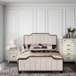 Espin 5Pc Bedroom Set CM7565BG in Beige w/Options