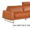 531 Sofa in Orange Leather by ESF w/Options