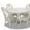 Jasper County Dining Table 790-030 White by Klaussner w/Options