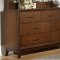 2189 Oliver Bedroom by Homelegance in Brown Cherry w/Options