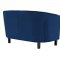 Prospect Loveseat EEI-2615-NAV in Navy Velvet by Modway