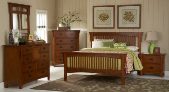 2109 Duran Bedroom by Homelegance in Oak w/Optional Casegoods [HEBS-2109 Duran]