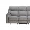 Aulada Motion Sofa 56900 in Gray Fabric by Acme w/Options