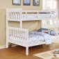 5204 Twin Over Full Bunk Bed in White