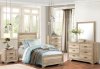 Lonan Kids Bedroom 5Pc 1955T in Sun-Bleached Wood by Homelegance