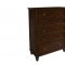 Tamarack Bedroom Set 5Pc 00-044 in Brown Cherry by NCFurniture