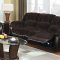 Winchester Reclining Sofa CM6556CP in Dark Brown w/Options