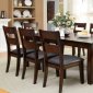 Dickinson CM3187T Dining Room 7Pc Set in Dark Cherry w/Options