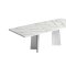 Carrara Dining Table in White High Gloss by ESF w/Options