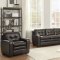 Urich Sofa 8422 in Leather Match by Homelegance w/Options