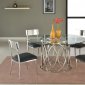 Courtney Dining 5Pc Set: Table & 4 Lindsay Chairs by Chintaly