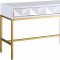 Pandora Console Table 426 in White by Meridian