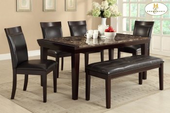 2545-68 Thurston Dining Table by Homelegance w/Options [HEDS-2545-68 Thurston]