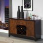 CM3151SV San Isabel Server in Two-Tone w/Wine Rack