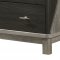 8451A Bedroom Set 5Pc Charcoal & Light Gray by Lifestyle