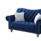 U4422 Sofa in Navy Velvet by Global w/Options