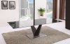 Tempo Extendable Dining Table in Dark Gray by Casabianca