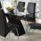 CM8370BK-T Wailoa Dining Table in Black w/Optional Chairs