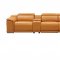 Hartley Power Motion Sectional Sofa in Camel by Beverly Hills