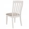 Nogales Dining Set 5Pc 122301 in Acacia & Off-White by Coaster