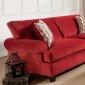 SM5047 Inverness Sofa in Red Fabric w/Options