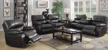 Willemse Motion Sofa 601931 Dark Brown by Coaster w/Options [CRS-601931 Willemse]