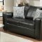 Yahtzee Sofa 53820 in Onyx Fabric by Acme w/Options