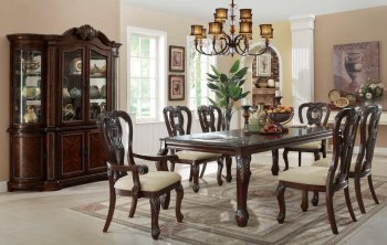 104141 Alexander Dining Table by Coaster w/Optional Items [CRDS-104141 Alexander]