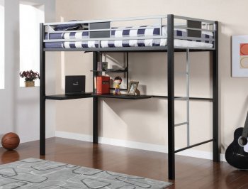 CM-BK1027 Clifton Loft Bed w/Workstation & Optional Side Ladder [FAKB-CM-BK1027 Clifton]