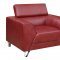 U8210 Sofa in Red PU by Global w/Options