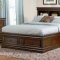 Rich Mahogany Finish Transitional Bedroom w/Optional Items