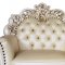 Vendome Chair LV01326 in Champagne PU by Acme w/Options