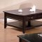 CM4265DK Baldwin Coffee Table in Espresso w/Options