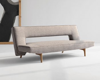 Puzzle Sofa Bed in Grey Fabric by Innovation [INSB-Puzzle Grey]