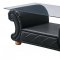 Apolo Sectional Sofa in Black Leather by ESF w/Options