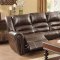 Center Hill Motion Sofa 9668BRW by Homelegance w/Options