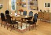 CM3157T Oakdale I Dining Table in Driftwood w/Options