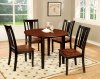 Dover II CM3326BC-RT Dining Set in Black & Cherry w/Options