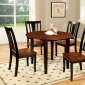 Dover II CM3326BC-RT Dining Set in Black & Cherry w/Options