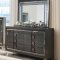 Sawyer Bedroom 27970 in Metallic Gray by Acme w/Options