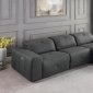 Eton Power Sectional Sofa 603471P-S3A in Gray by Coaster