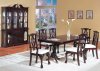 Dark Brown Finish Classic 7Pc Dining Set w/Optional Buffet