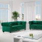 Bowery 614 Sofa in Green Fabric w/Options by Meridian