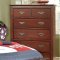 Colin CM7909CH 4Pc Kids Bedroom Set in Cherry w/Options