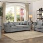 Savonburg Sofa 8427GY in Light Gray by Homelegance w/Options