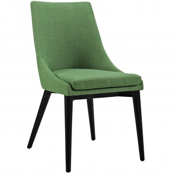 Viscount Dining Chair Set of 2 in Green Fabric by Modway [MWDC-2227 Viscount Green]