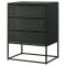 Alcoa Tall Accent Cabinet 959565 in Black by Coaster