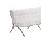 Antimony Sofa 3Pc Set in White Leatherette by VIG