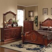 Acme Cherry Finish Traditional Classique Bedroom w/Options