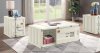 Cargo Coffee Table 3Pc Set 87880 in White by Acme